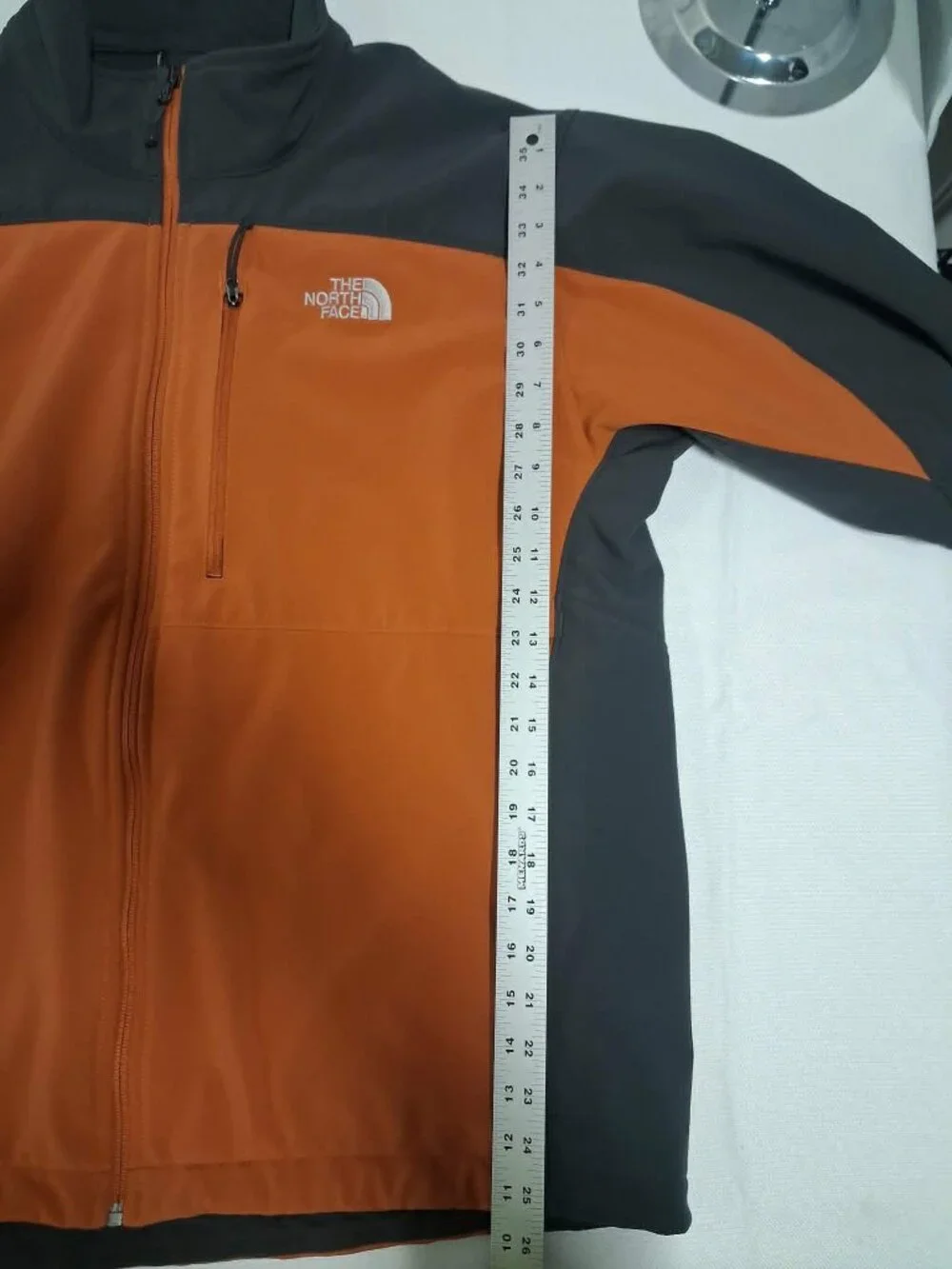 The North Face Men's Apex Bionic Jacket Orange Black Size XL